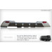 mobis rear bumber guard hyundai starex h-1 iload 2007-15